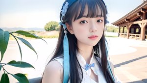蓝天航空公司空姐王静